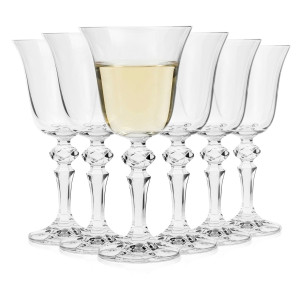 Kieliszki kryształowe rozchylane BOHEMIA Falco do wina białego 170 ml | 6 szt.