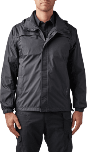 5.11 Tactical Tac-Dry Rainshell 2.0 - Svart (Storlek: Large)