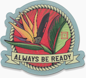 5.11 Tactical Knife of Paradise Patch (Färg: Multi)