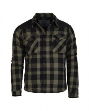 Mil-Tec Lumberjacket - Svart/OD (Storlek: 3XL)