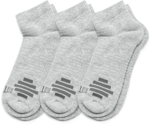 5.11 Tactical PT-R Plus Ankle Sock (3-Pack) (Färg: Heather Gray, Storlek: Large (44.5+))