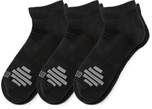 5.11 Tactical PT-R Plus Ankle Sock (3-Pack) (Färg: Svart, Storlek: Large (44.5+))