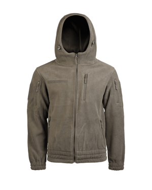 Mil-Tec Cold Weather Fleece Jacket Gen. 2 with Hood (Storlek: Medium)