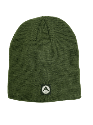 Avignon Beanie Flat (Färg: Oliv)
