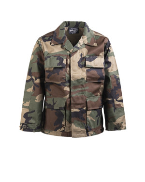Mil-Tec Fältjacka BDU Woodland Barn (Storlek: XL)