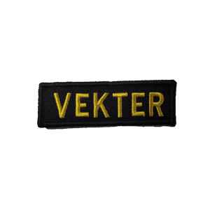 Robust Broderad Patch - Vekter