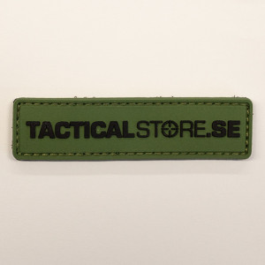 Tacticalstore PVC Patch 8x2cm - Grön/Svart