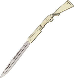 Annan Tillverkare Novelty Cutlery American Shotgun Folder