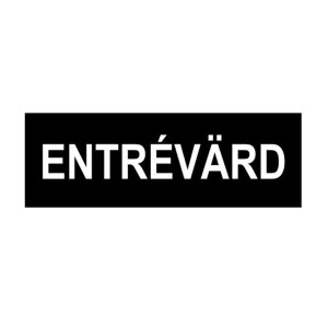 Robust Funktionsbeteckning till Reflexväst (Funktion: Entrevärd, Storlek: Medium)