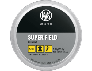 RWS Ammunition RWS Super Field 5,52mm 1.03g 500st