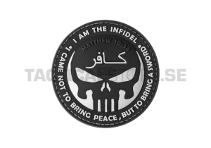JTG - Jackets To Go JTG The Infidel Punisher PVC Patch (Färg: Svart/Grå)