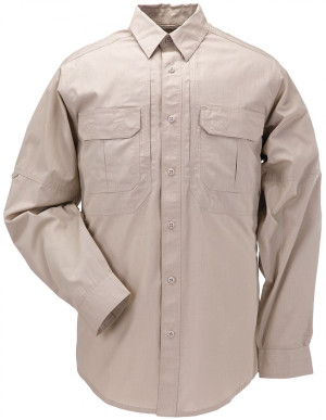 5.11 Tactical Taclite Pro Long Sleeve Shirt (Färg: Khaki, Storlek: XL)