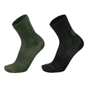 Beretta Short Shooting Socks (Färg: Svart & Grön, Storlek: Medium)