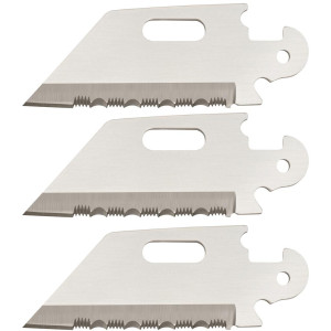 Cold Steel Click-N-Cut Utility Serrated Edge Blades 3-pack