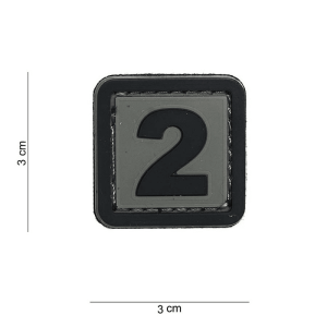101 INC PVC Patch - Nummer (Nummer: 2)