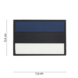 101 INC PVC Patch - Flagga Estland