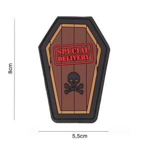 101 INC PVC Patch - Special Delivery (Färg: Brun)