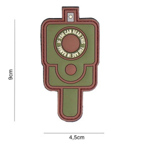 101 INC PVC Patch - In Range (Färg: Grön)