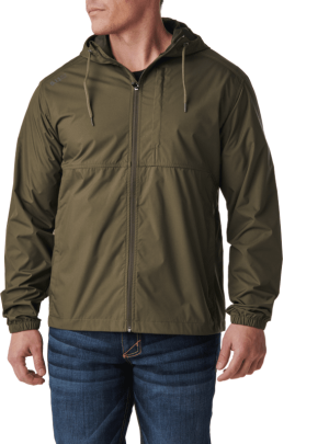 5.11 Tactical Radar Packable Jacket (Färg: Ranger Green, Storlek: Small)