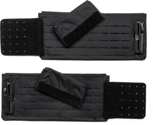 5.11 Tactical QR Plate Carrier Soft Armor Compatible Cummerbund (Färg: Svart, Storlek: Small)