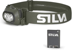 Silva Discover Hybrid Pannlampa Vit/Orange/Röd - 500LM IP65 (Färg: Grön)