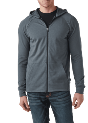 5.11 Tactical Zone Full Zip Hoodie (Färg: Turbulence, Storlek: Large)