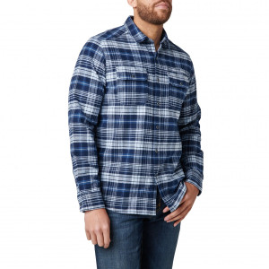 5.11 Tactical Lester Long Sleeve Shirt (Färg: PACIFIC N PL S, Storlek: XL)