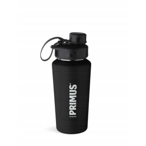 Primus Vattenflaska TrailBottle Stainless Steel 0.6 L (Färg: Svart)