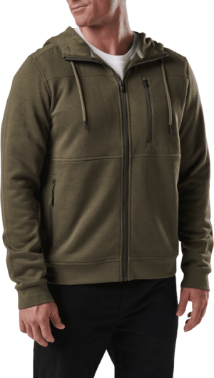 5.11 Tactical Arms Full Zip Jacket (Färg: Ranger Green, Storlek: Small)