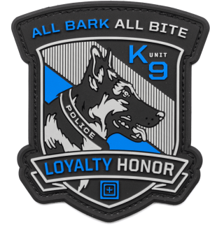 5.11 Tactical All Bark Patch (Färg: Svart)