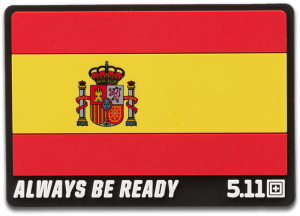 5.11 Tactical Spanien Flagga Patch