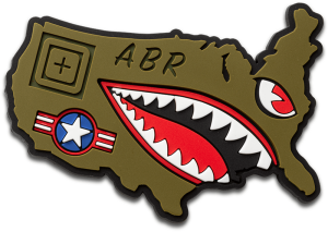 5.11 Tactical ABR USA Tiger Shark Patch