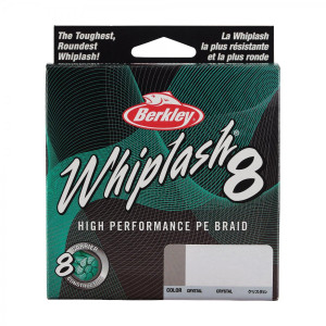 Berkley Whiplash8 Flätlina Crystal (Dimension/Brottstyrka/Längd: 0,28mm / 47,1kg / 270m)
