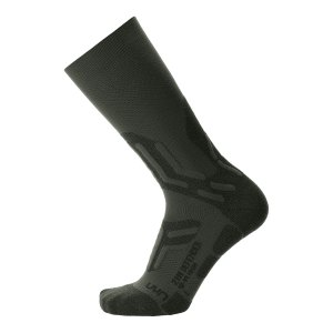 UYN Sports UYN 2In Defender High Socks (Färg: Oliv, Storlek: 45/47)
