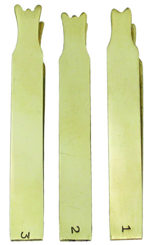 Övriga Tillverkare Adexa Vingbrännare Nymph/Stonefly 3 Pack Mässing