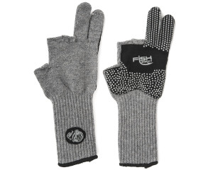 Fish Monkey Bauers Grandma Two Finger Wool Glove (Storlek: Large/Xl)