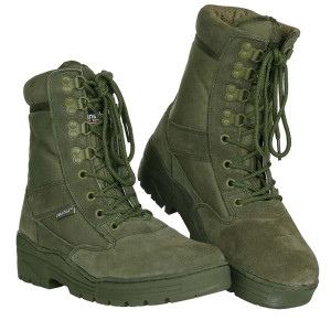 101 INC Fostex Sniper Boots Side Zip (Färg: Grön, Storlek: 46)