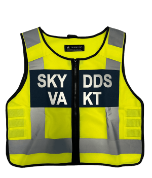 Texstar VV03 Skyddsvakt Reflexväst (Storlek: S/M)