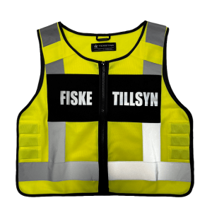 Texstar VV02 Fisketillsyn Reflexväst (Storlek: 2XL/3XL)