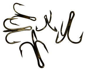 Mustad Tubfluge Trekrok Bronze Needle eye (Antal: 5 Pack, Storlek: #6)