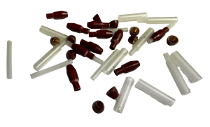 Övriga Tillverkare Tellis Collection Body And Conehead 10mm Dark Red 10 Pack