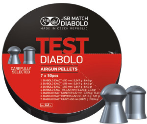 JSB Match Diabolo JSB Exact Test 4,5mm 7x50st