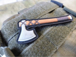 JTG - Jackets To Go JTG Viking Northmen Axe Rubber Patch