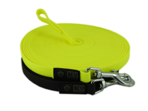 K9 Thorn Koppel/Spårlina Easygrip - 10m (Färg: Svart)