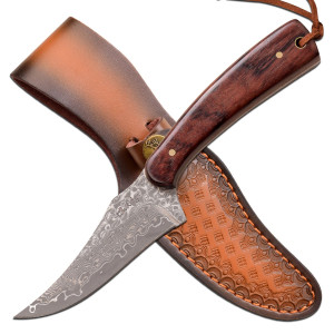 Master Cutlery Elk Ridge Upswept Skinner Rosewood