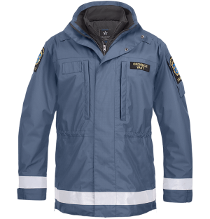 Texstar OJ02 Ordningsvakt 2-1 Jacka Parkas (Storlek: XS)