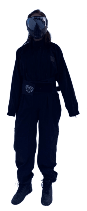 Mil-Tec Overall - Svart (Storlek: Small)