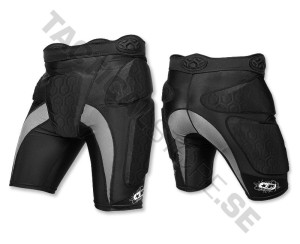 Planet Eclipse Overload Slide Shorts (Färg: Svart, Storlek: Large)