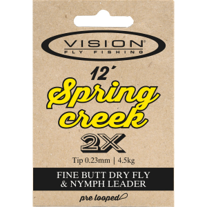 Vision Fly Fishing Vision Tafs Spring Creek 12' (Spets Tjocklek: 5X 0,15)