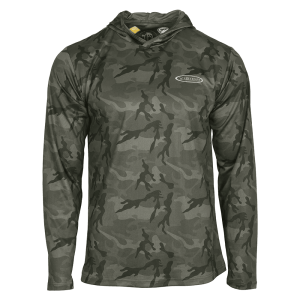 Vision Fly Fishing Vision Bamboo Bug & UV Hoodie Camo (Storlek: XL)